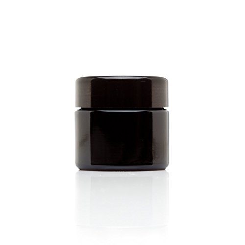 2-Pack 50ml Black UV Glass Travel Jar – Infinity Jars