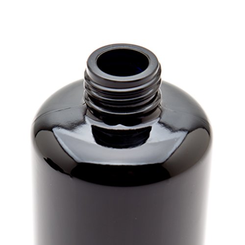 Black Ultraviolet Glass Easy-Pour 50 ML Bottle - 3-Pack